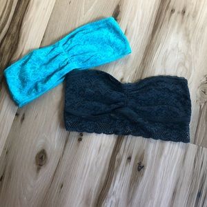 Aerie bandeau tops (lot of two)
